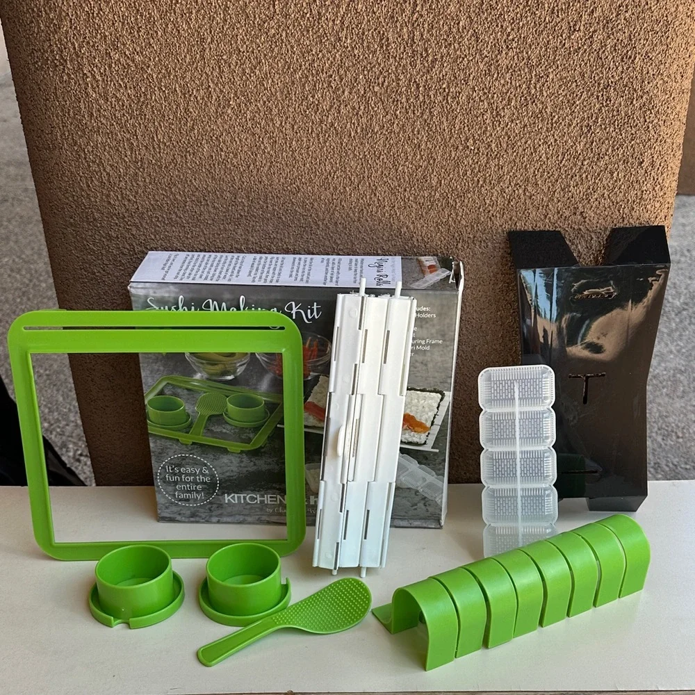 Kitchen & Home by Charleston Wrap Sushi, Making Kit for quick sushi